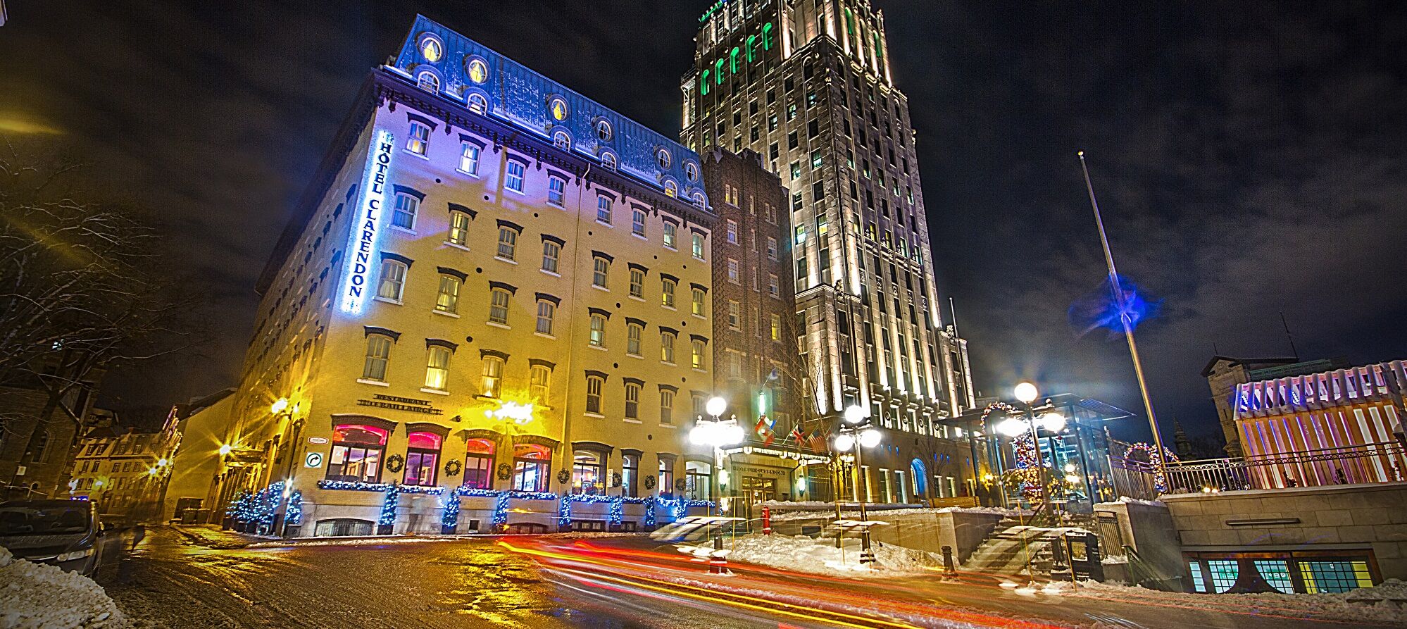 Hotel Clarendon Ciudad de Quebec Exterior foto